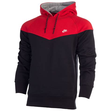 nike pullover rot oder schwarz|Rot Hoodies & Sweatshirts .